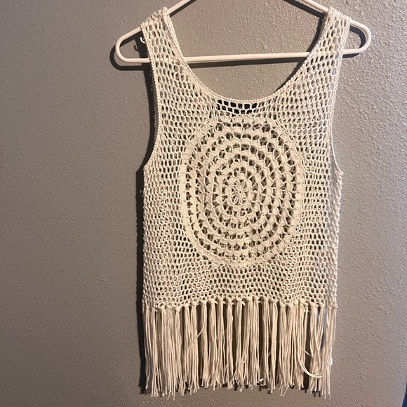 Fringe Hem short sleeve - Picture 2 of 3